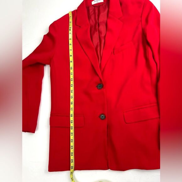 Aritzia Babaton Red Demy Oversized Blazer - Picture 12 of 13